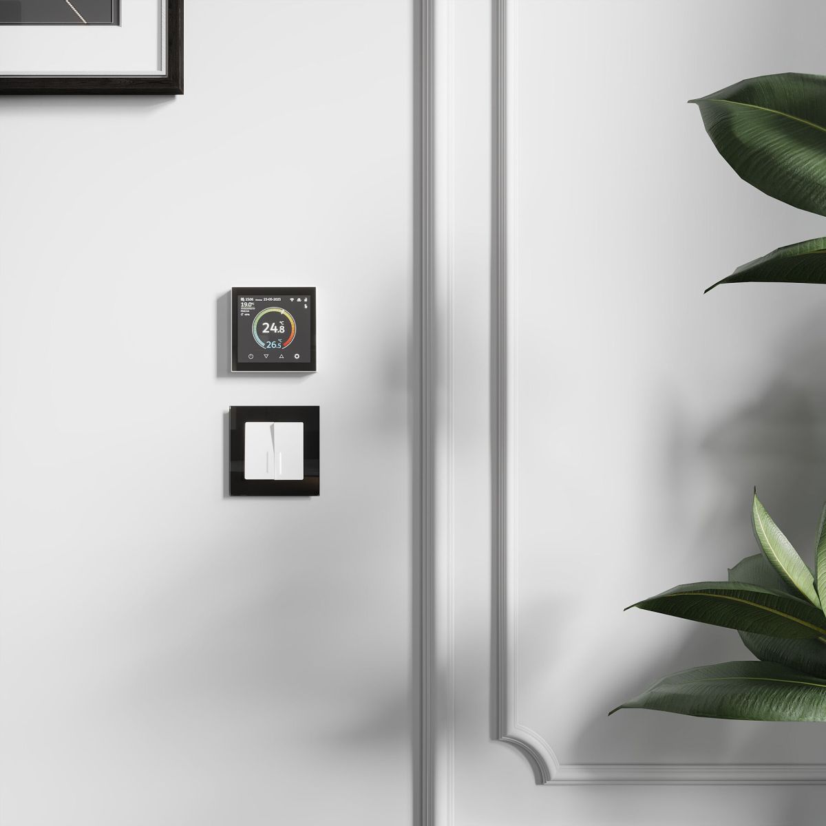 Умный сенсорный терморегулятор с LCD дисплеем Werkel W1851101 4690389218330 a071604 в #REGION_NAME_DECLINE_PP#