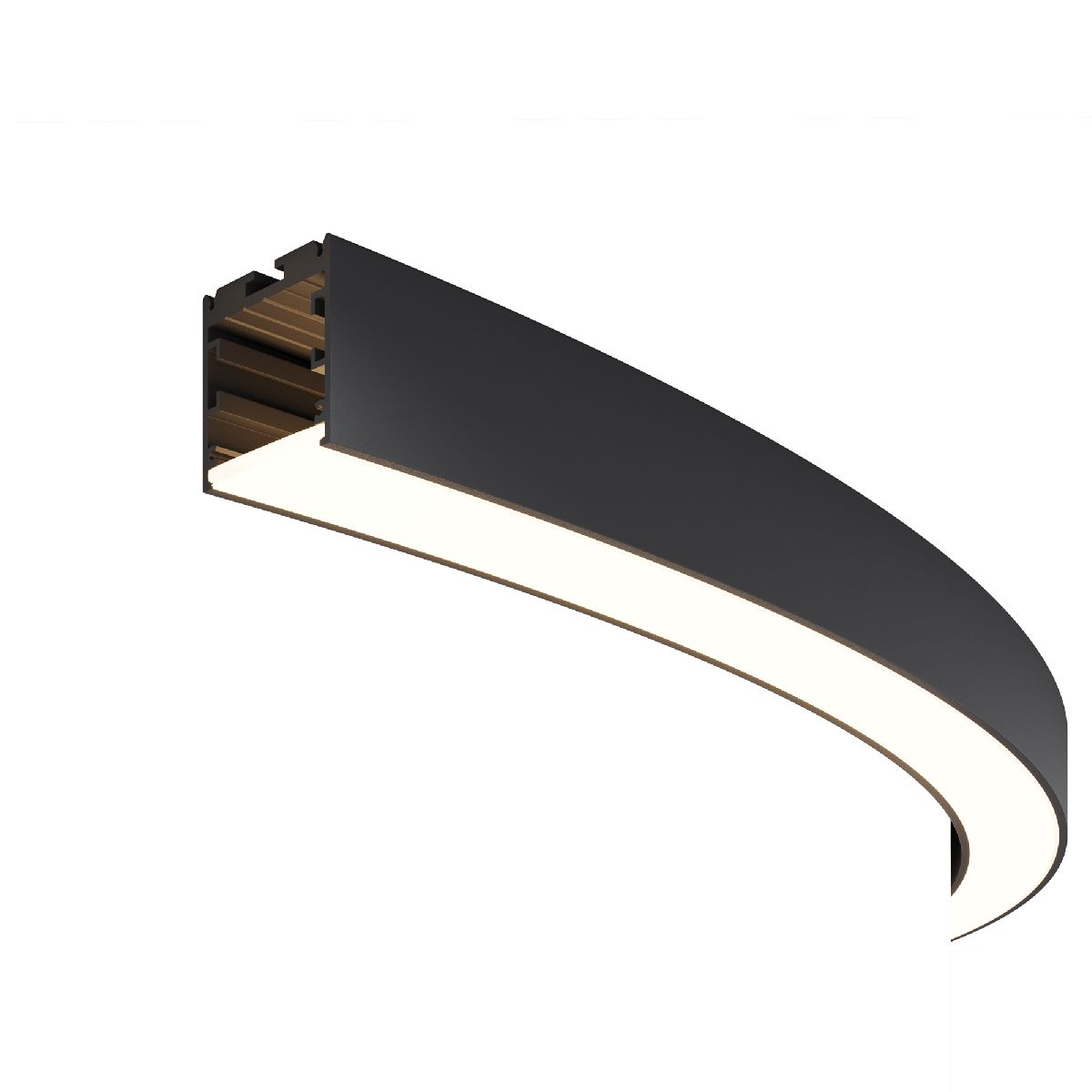 Радиусный профиль Maytoni Led strip ALM-3535R-B-D-90°-1.5M в Санкт-Петербурге