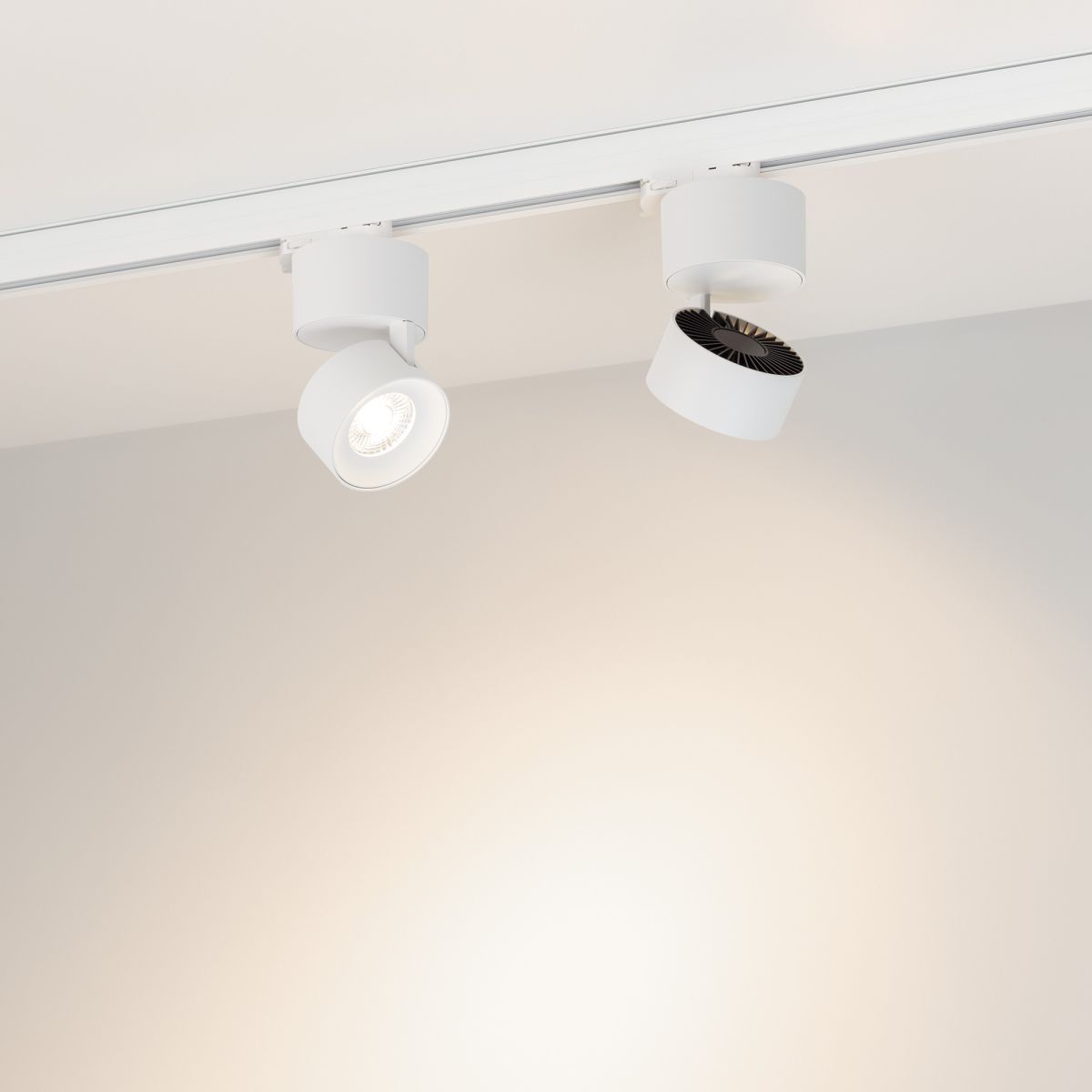Трековый трехфазный светильник Arlight SP-PLURIO-TRACK-4TR-R77-9W Day4000 (WH-WH, 36 deg, 230V) (IP20 Металл) 038098 в Санкт-Петербурге
