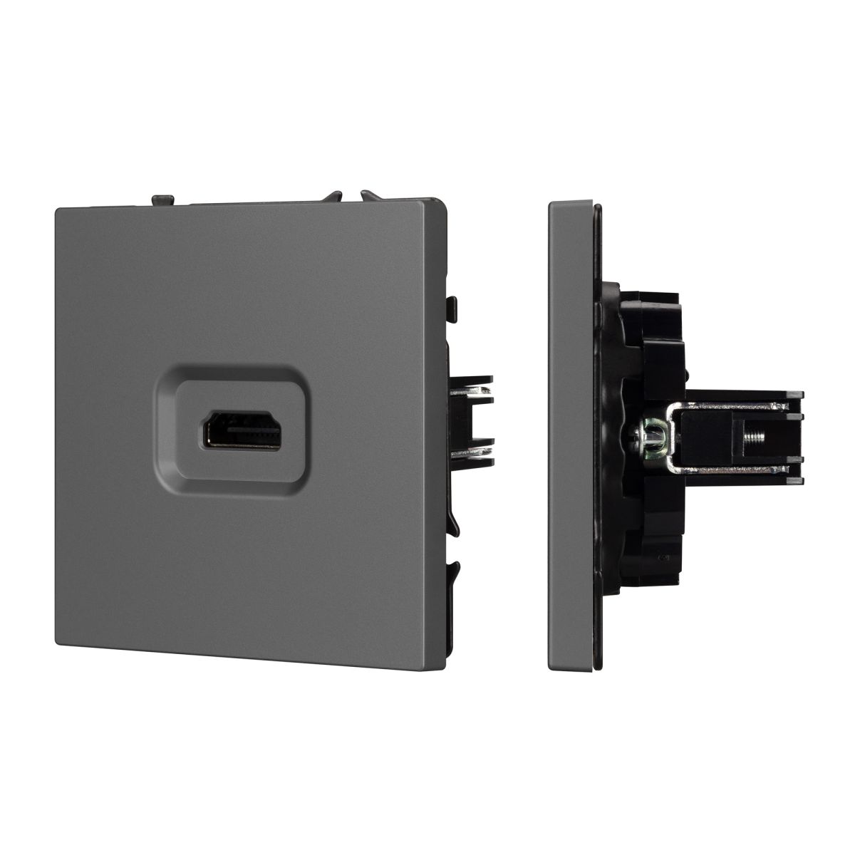 Розетка HDMI софт-тач серый базальт Arlight SCT-MHD1-SFPL-GR 061844(1) в #REGION_NAME_DECLINE_PP#