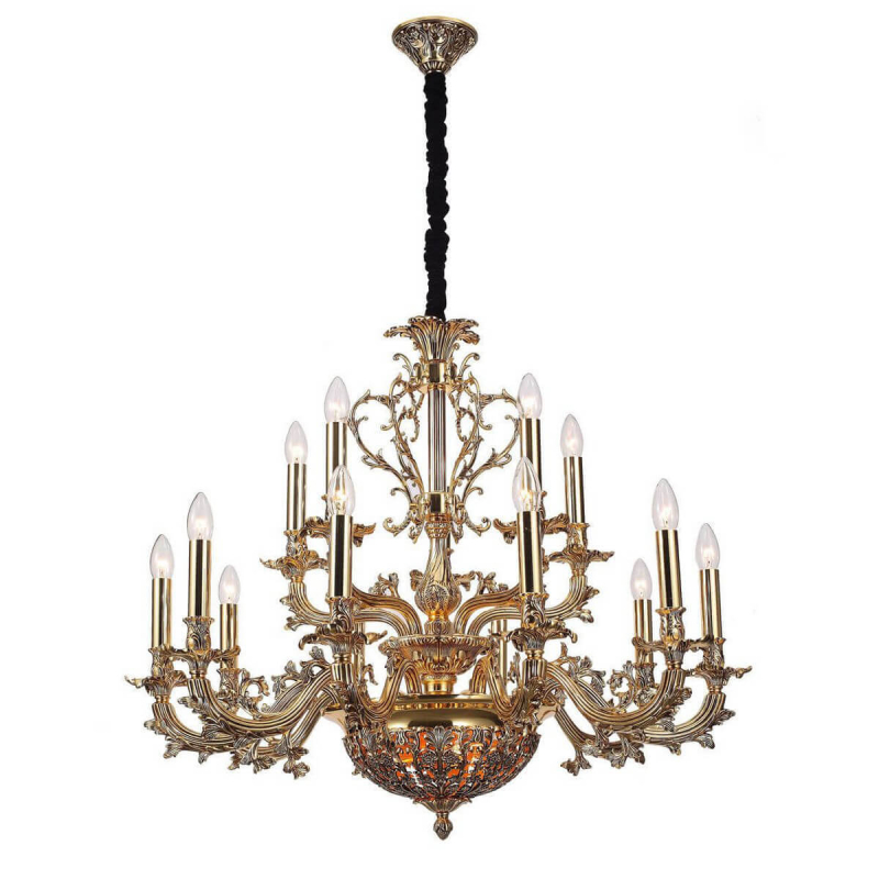 Подвесная люстра Lucia Tucci Firenze 1780.15.3 Antique Gold в Санкт-Петербурге