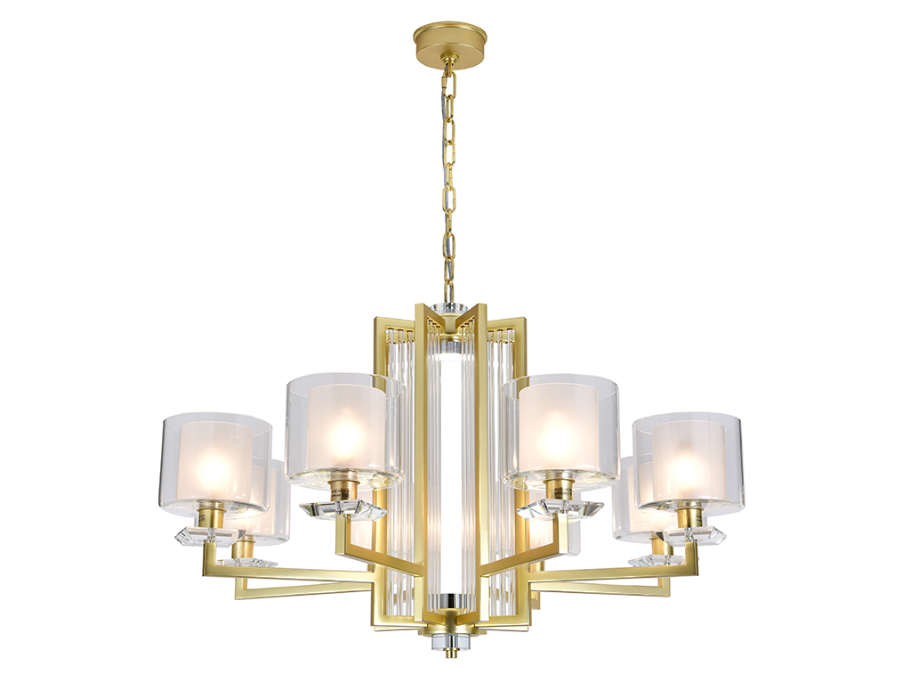 Подвесная люстра Newport 4408+1/C mat.gold М0071514 в Санкт-Петербурге