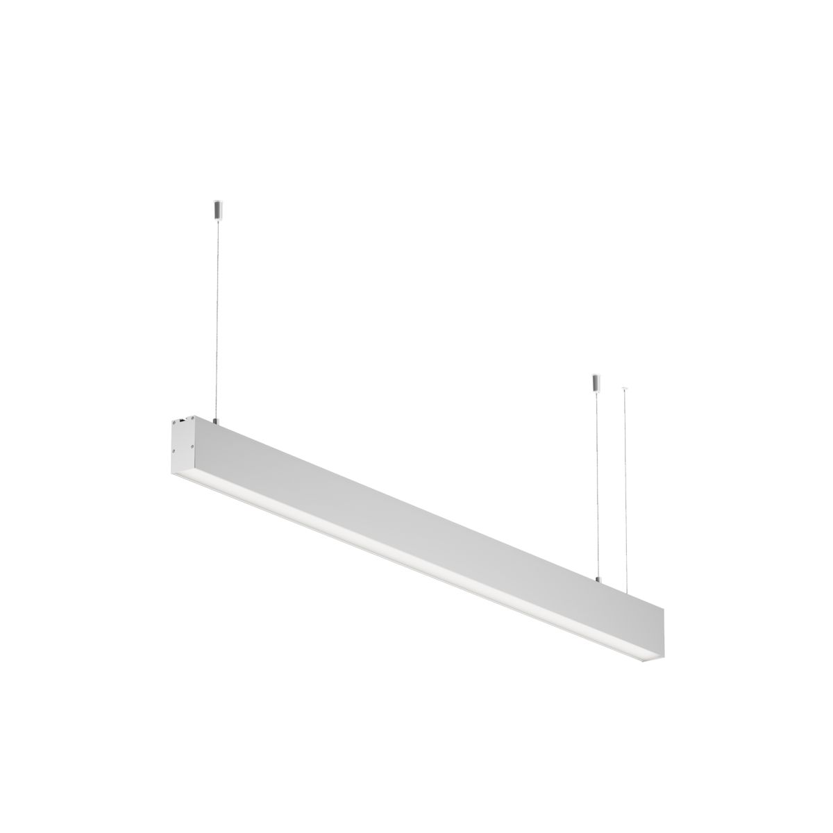 Линейный подвесной светильник Maytoni Technical 3000K 35x67 (Серебро, 1 м) LL312035 в #REGION_NAME_DECLINE_PP#