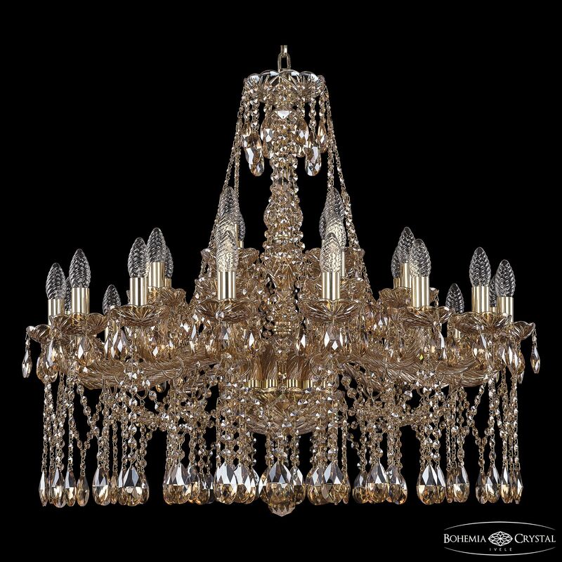 Подвесная люстра Bohemia Ivele Crystal 1413/16+8+4/300 G M721 в Санкт-Петербурге
