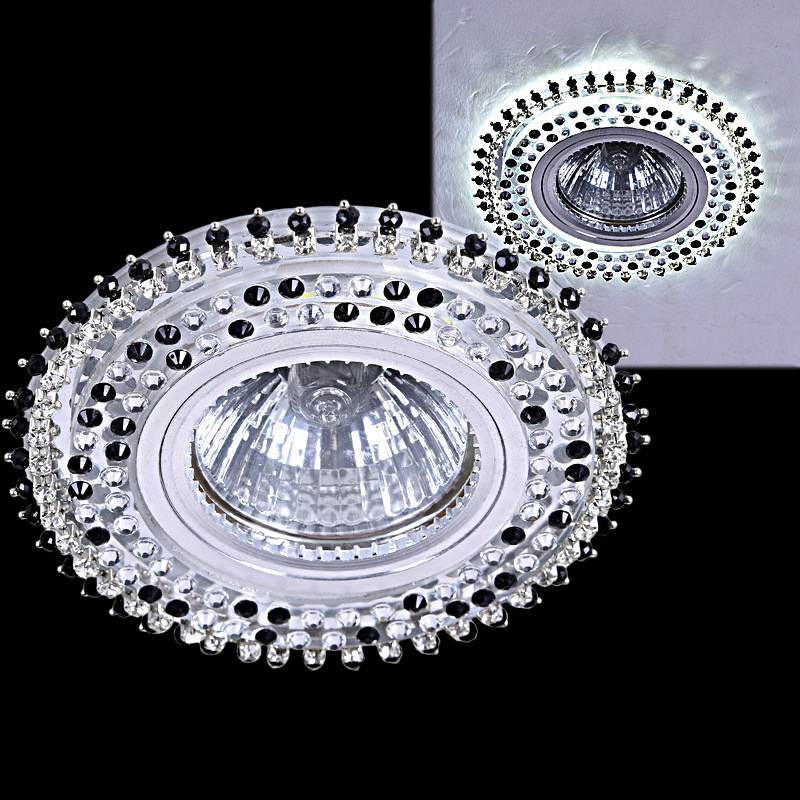 Встраиваемый светильник Reluce 59502-9.0-001MN MR16+LED3W BK в Санкт-Петербурге