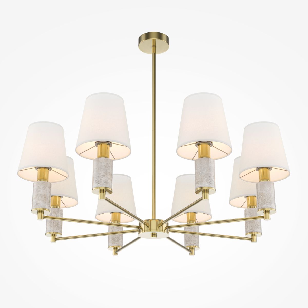 Люстра на штанге Maytoni Lira MOD483PL-08BS в #REGION_NAME_DECLINE_PP#