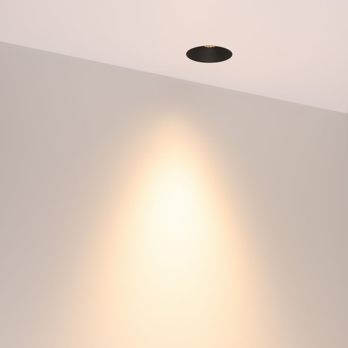 Светильник безрамочный Arlight DL-INTRAL-R63-8W Warm3000 (Черный RAL9005, 50 deg, 230V) (IP20 Металл) 064932 в Санкт-Петербурге