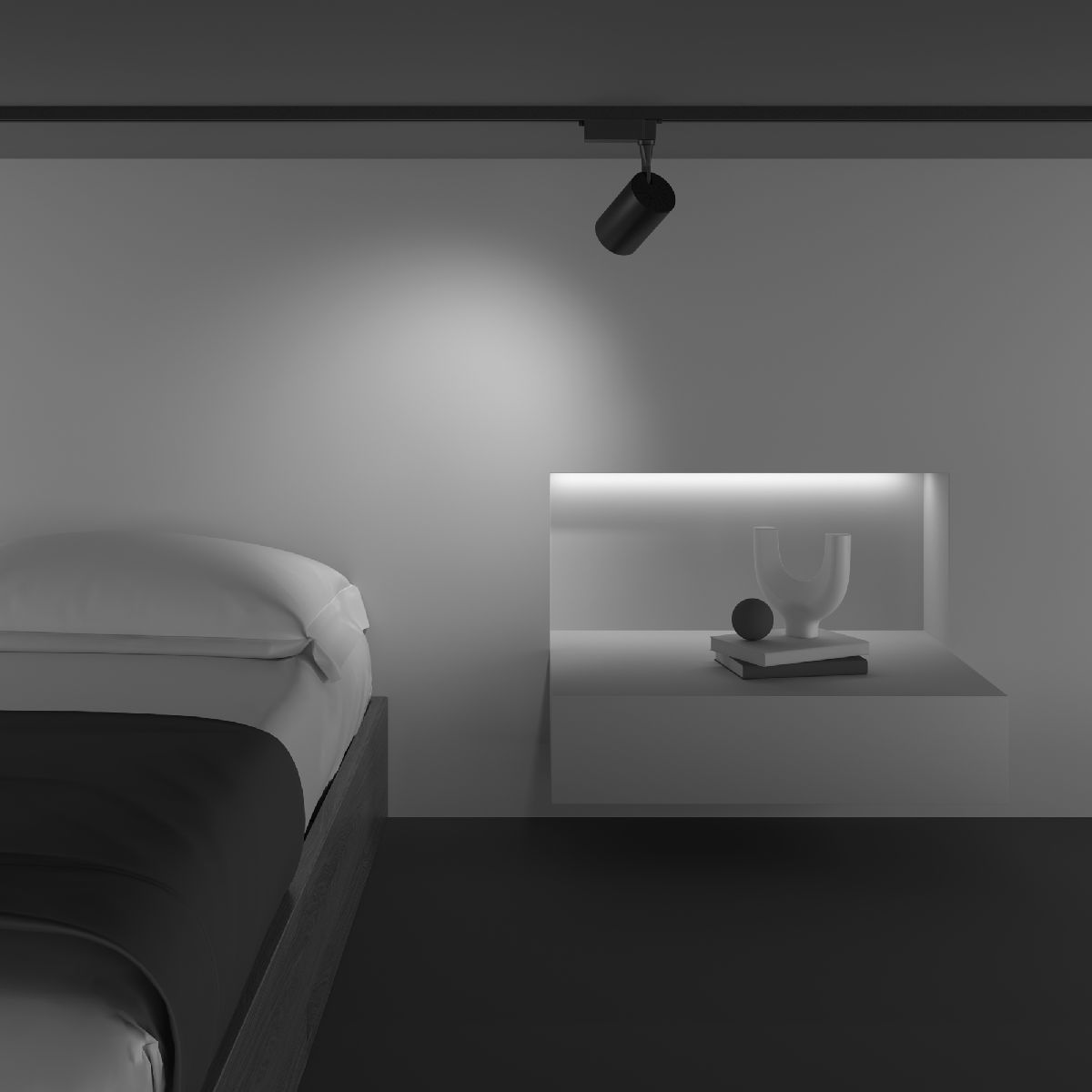 Трековый светильник Maytoni Technical Vuoro TR003-1-10W4K-W-B в #REGION_NAME_DECLINE_PP#