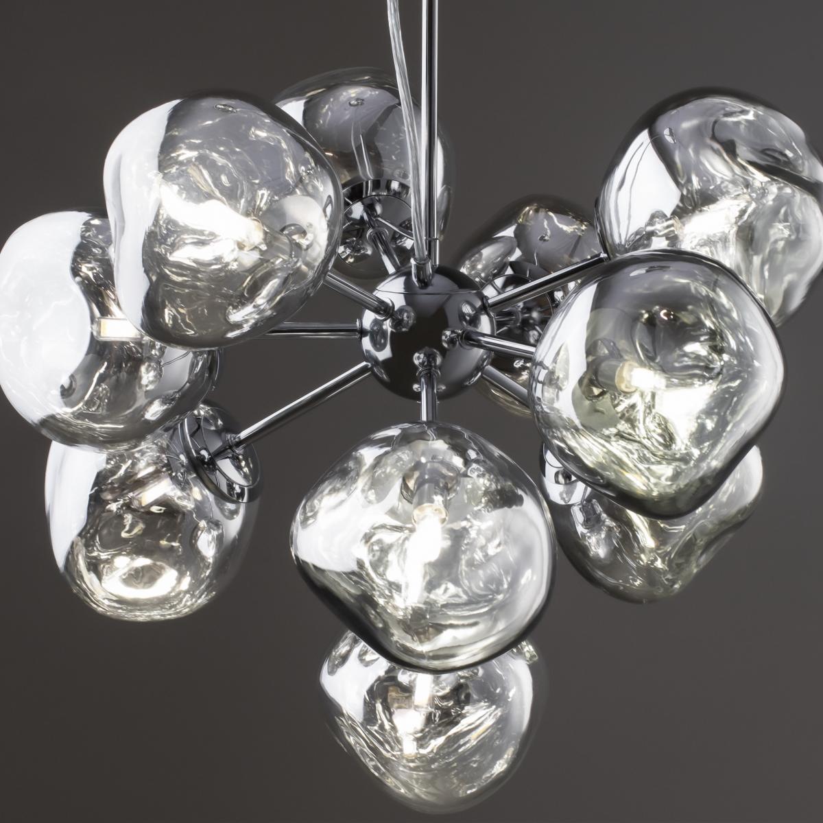 Подвесная люстра Freya Ejection FR5378PL-10SM в #REGION_NAME_DECLINE_PP#