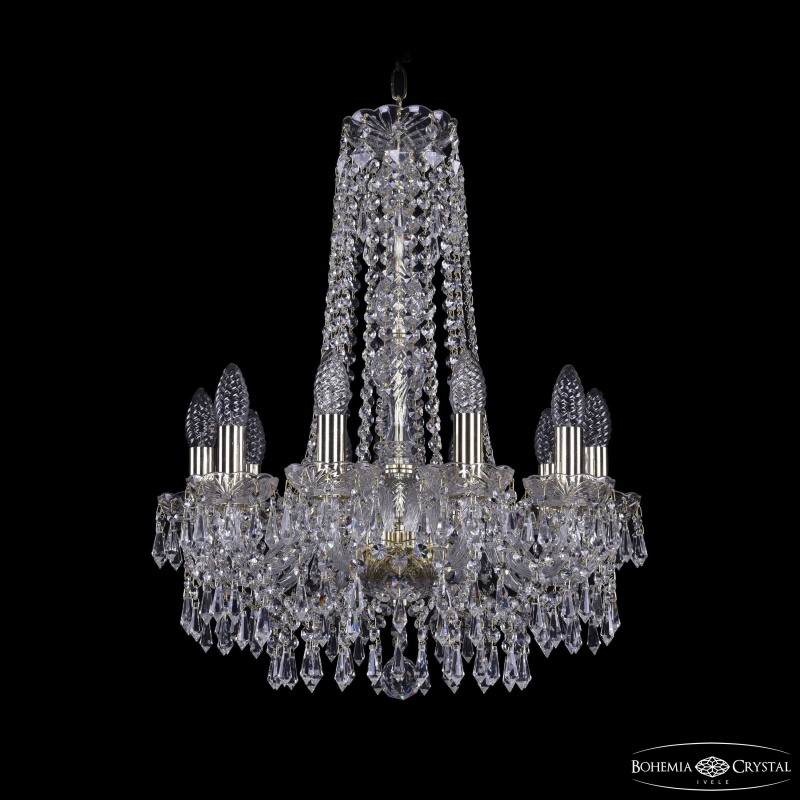 Подвесная люстра Bohemia Ivele Crystal 1403/10/160/h-61 G в Санкт-Петербурге