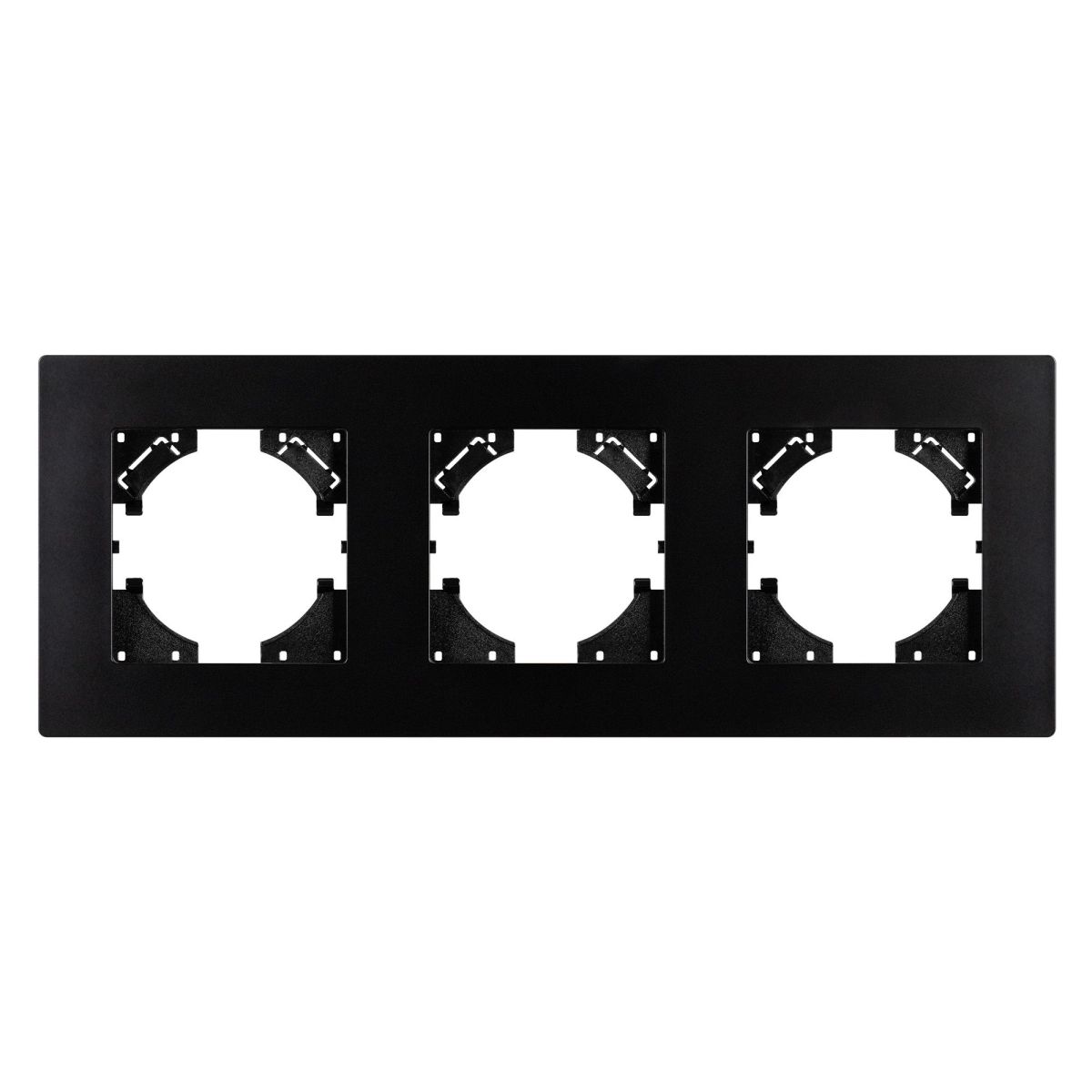 Рамка на 3 поста пластиковая Arlight FRM-PERIO-PL-3-BK 049755 в Санкт-Петербурге