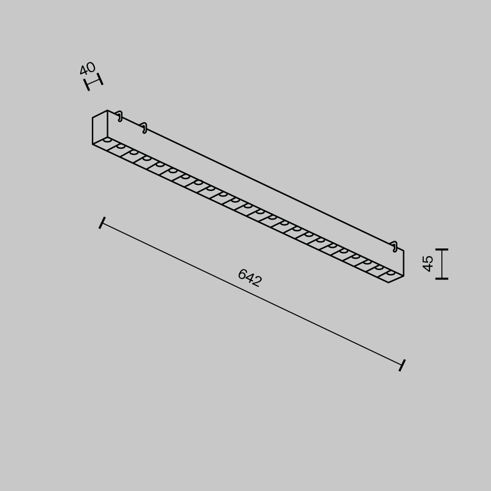 Трековый светильник Maytoni Points TR128B-24W3K-M-W в Санкт-Петербурге