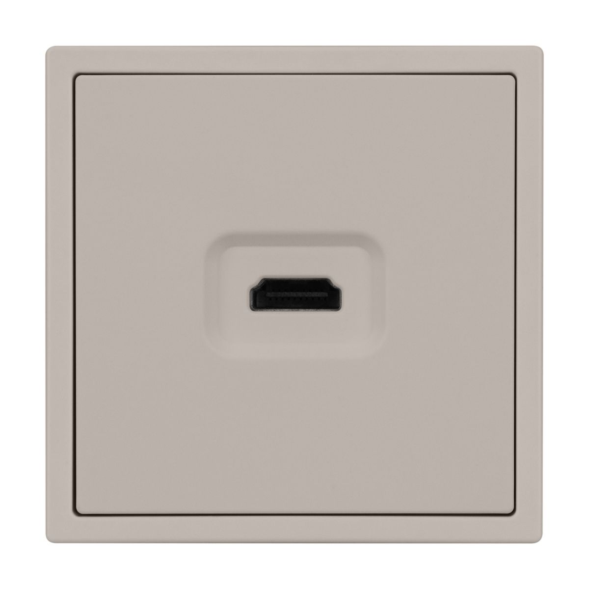 Механизм HDMI розетки Arlight SCT-NOBE-MHD1-SFPL-CA (Кашемир) 061842 в Санкт-Петербурге