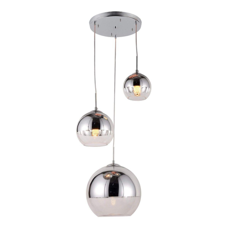 Подвесная люстра Lumina Deco Veroni LDP 1029-3 CHR в Санкт-Петербурге