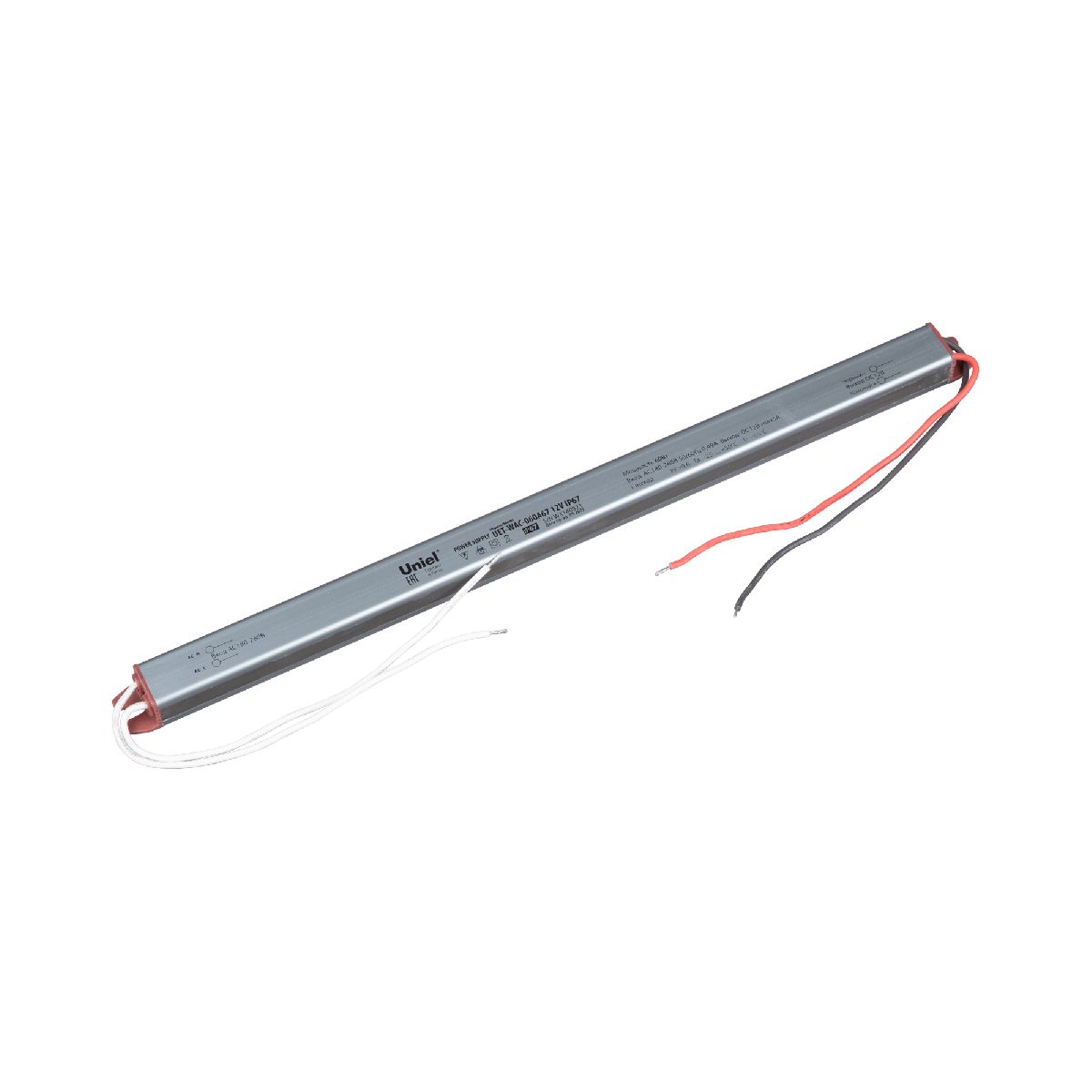 Блок питания Uniel 60Вт DC12В 5А IP67 UET-WAC-060A67 12V IP67 UL-00010256 в Санкт-Петербурге
