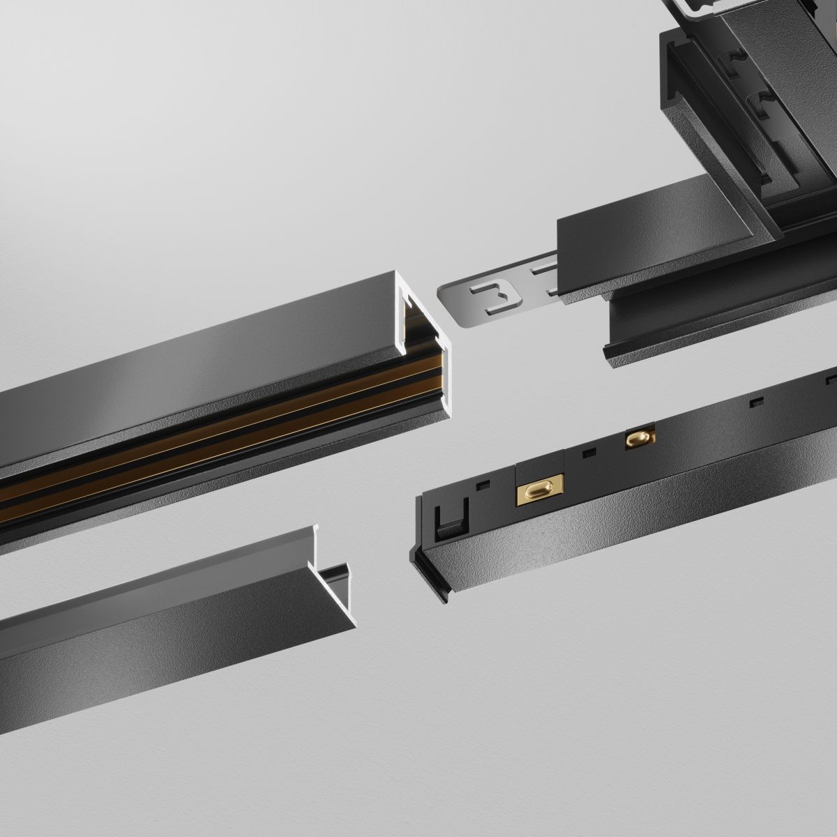 Декоративная накладка Maytoni Technical Exility X TRA239DC-1B в Санкт-Петербурге