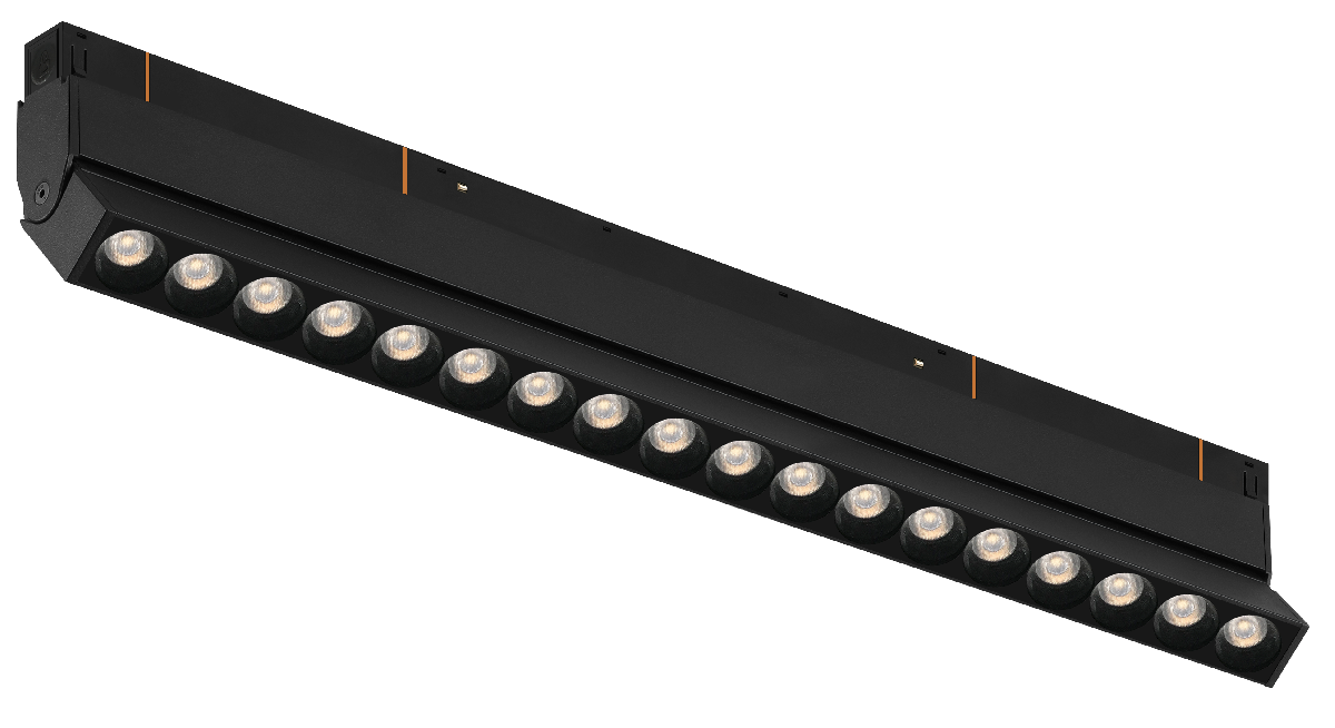 Трековый магнитный светильник iLedex Vision 4822-003-L350-18W-38DG-3000K-BK в Санкт-Петербурге