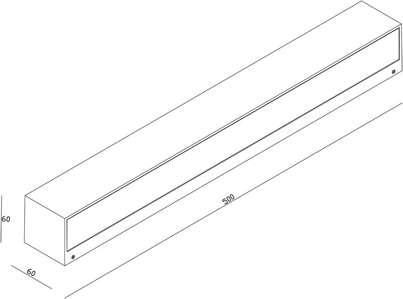 Уличный настенный светильник Deko-Light Linear II 731097 в Санкт-Петербурге