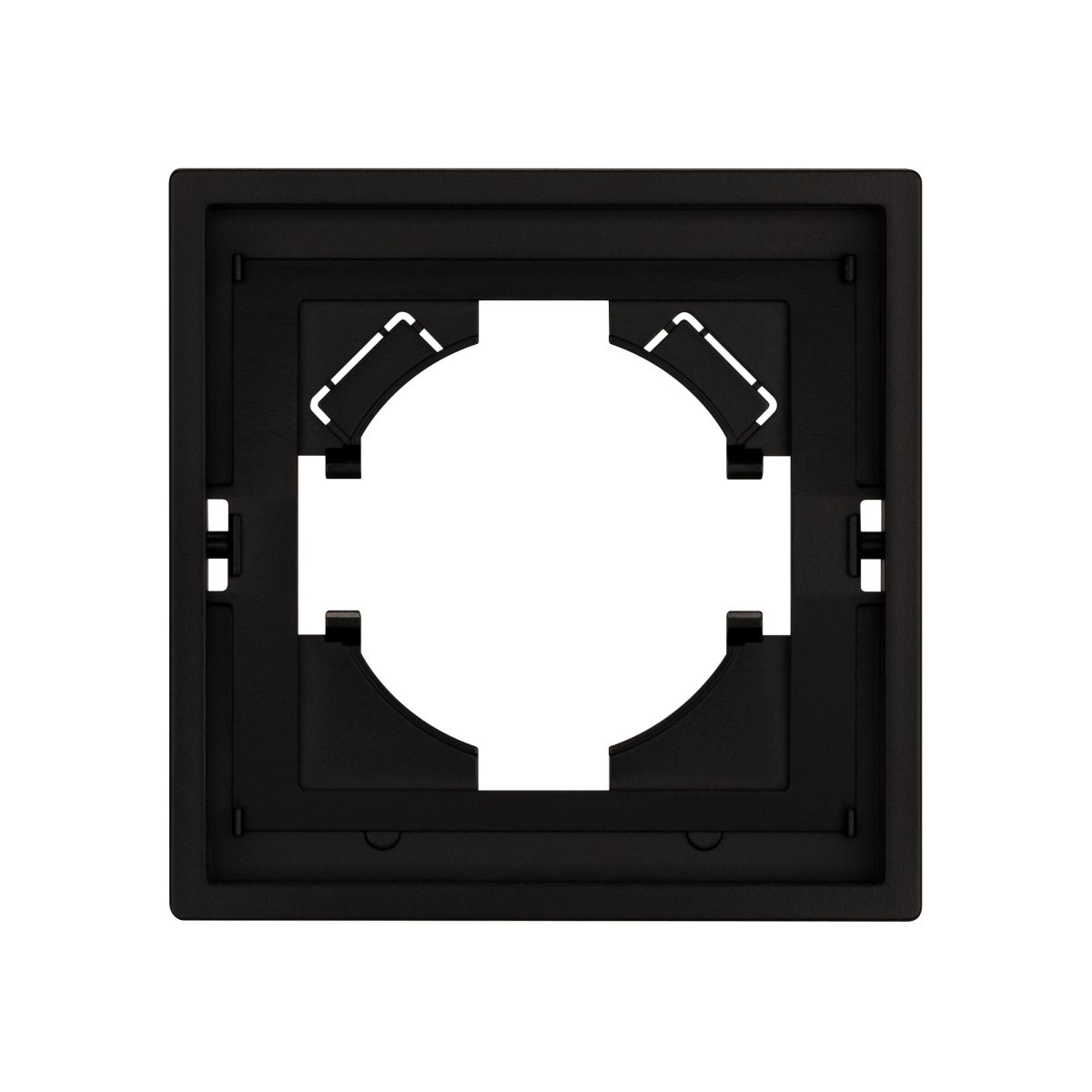 Рамка пластиковая на 1 пост Arlight FRM-TENDO-PL-1-BK 053836 в Санкт-Петербурге