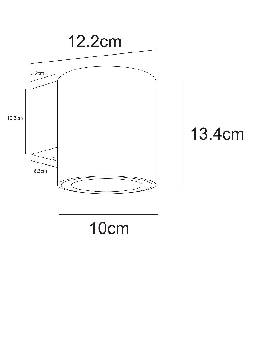 Уличный настенный светильник Arte Lamp Torcular A1813AL-1BK в Санкт-Петербурге