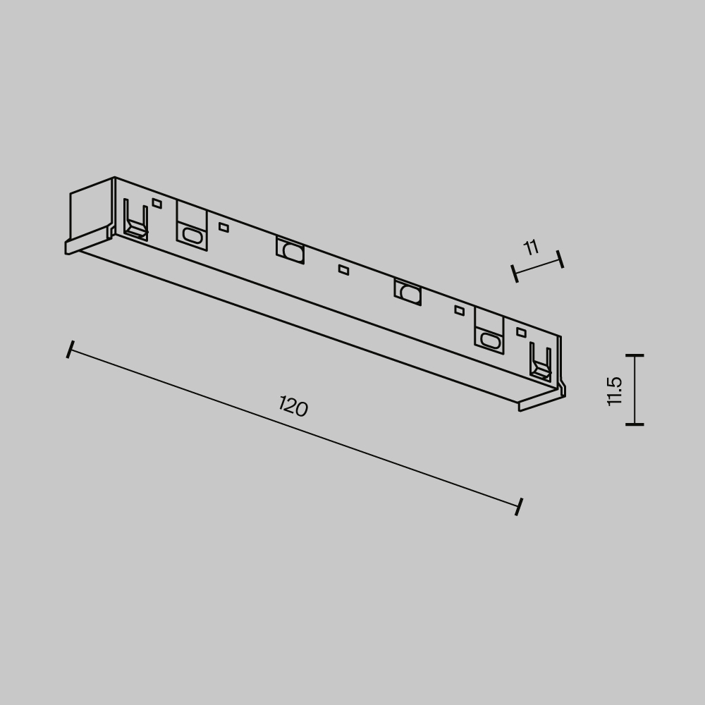 Коннектор питания прямой Exility X Maytoni TRA239PC-42B в #REGION_NAME_DECLINE_PP#
