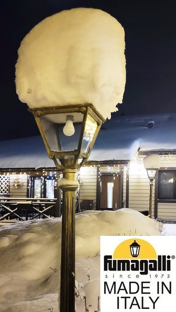 Уличный светильник на столб Fumagalli SIMON U33.000.000.BXH27 в Санкт-Петербурге