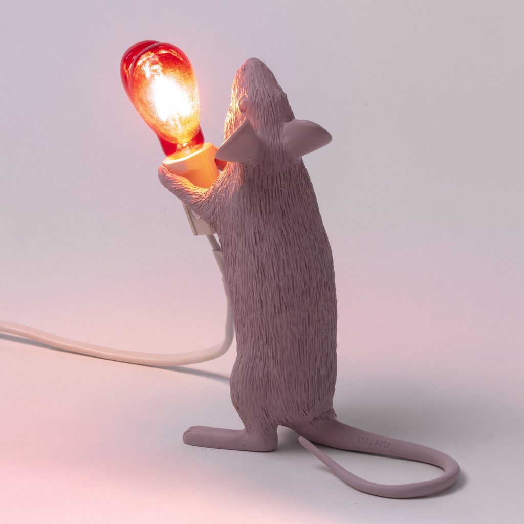 Настольная лампа Seletti Mouse Lamp 15220SV в #REGION_NAME_DECLINE_PP#