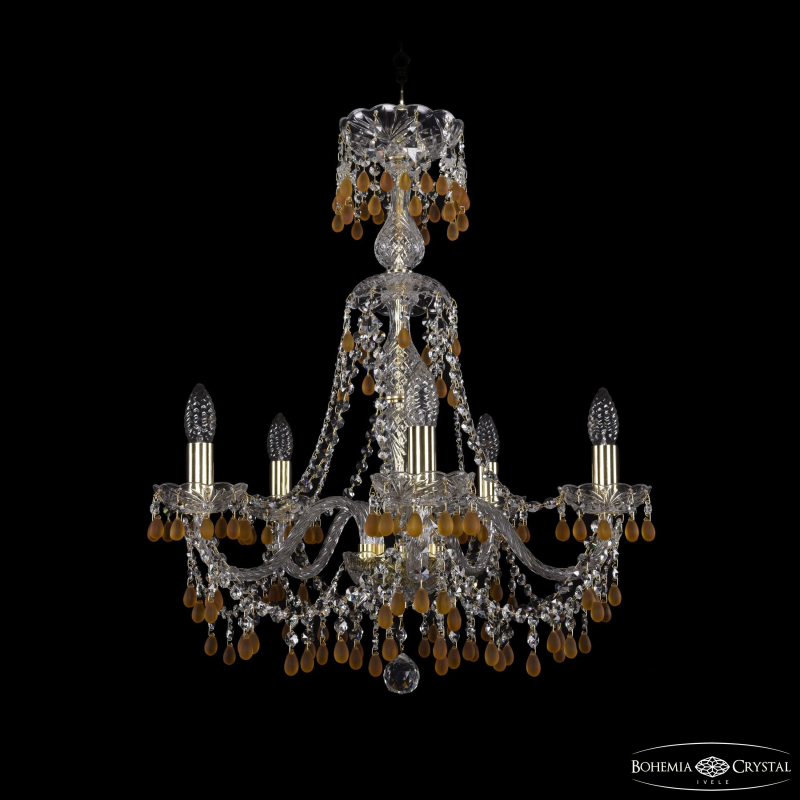 Подвесная люстра Bohemia Ivele Crystal 1410/5/195/XL-66 G V1003 в Санкт-Петербурге