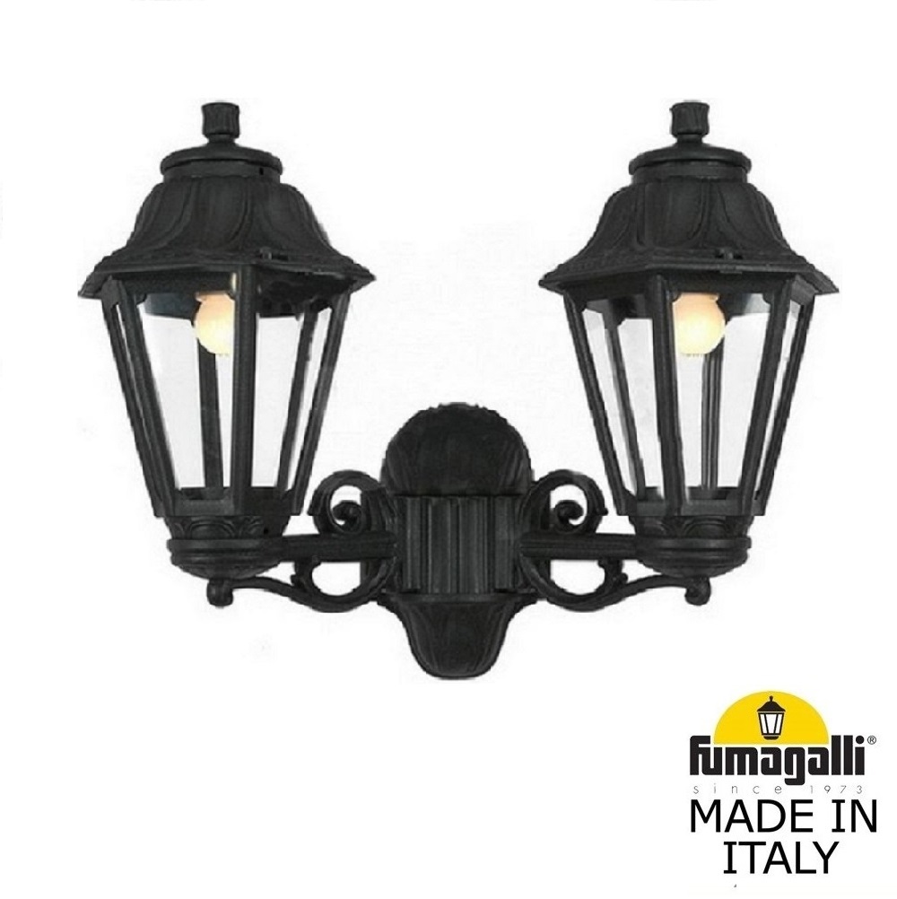 Уличный настенный светильник Fumagalli PORPORA/ANNA E22.141.000.AXE27 в Санкт-Петербурге