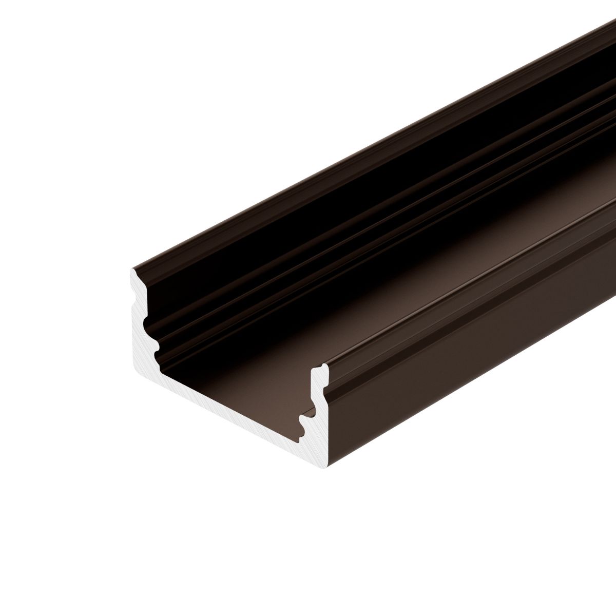 Профиль Arlight LINE-1708-2000 ANOD BROWN DEEP (Алюминий) 065801 в Санкт-Петербурге