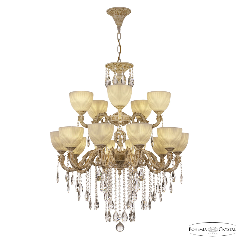 Подвесная люстра Bohemia Ivele Crystal AL79101/10+5/250/2D B WMG P1 U Line в Санкт-Петербурге