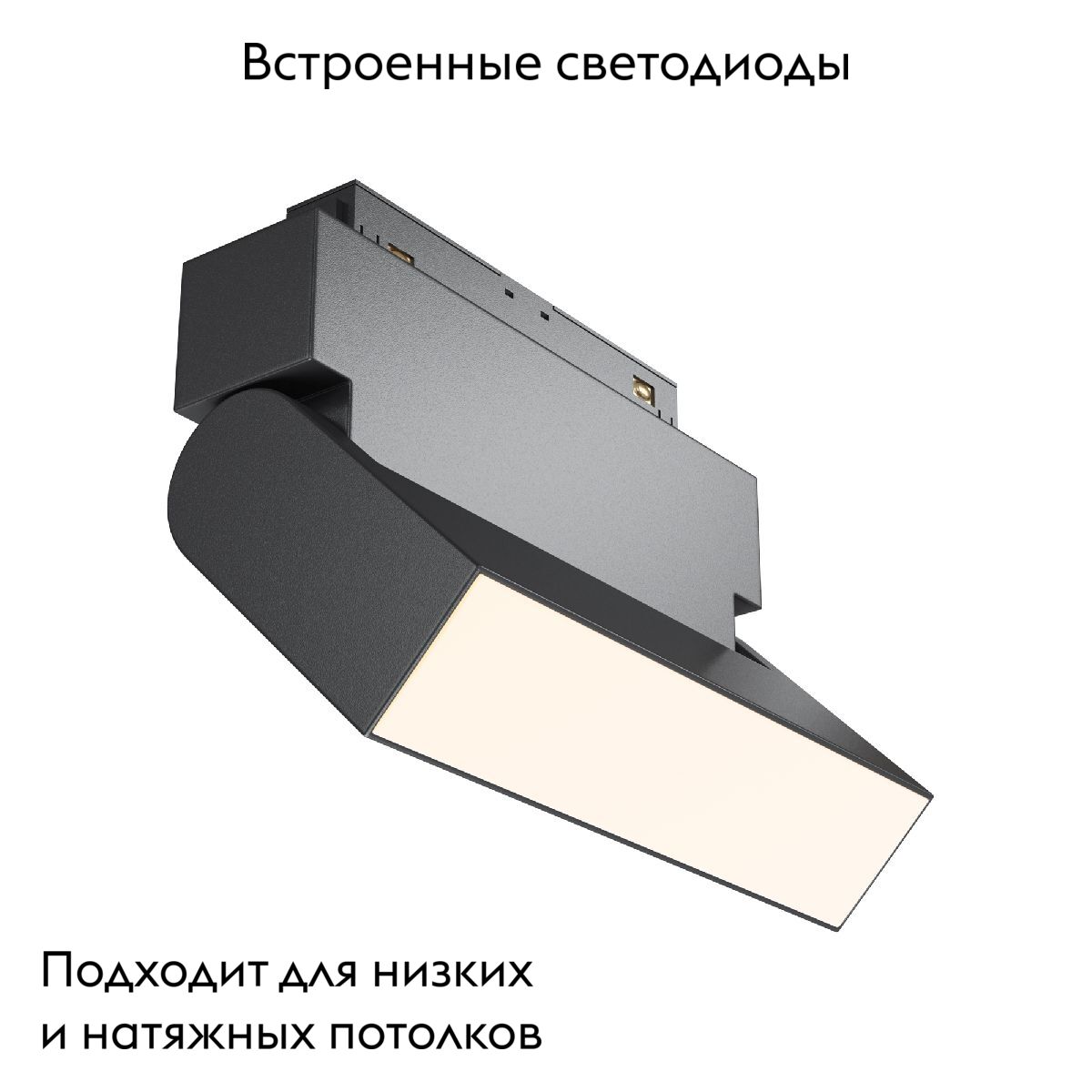 Трековый светильник на потолок Maytoni Technical Basis Rot TR075-2-10W3K-B в Санкт-Петербурге