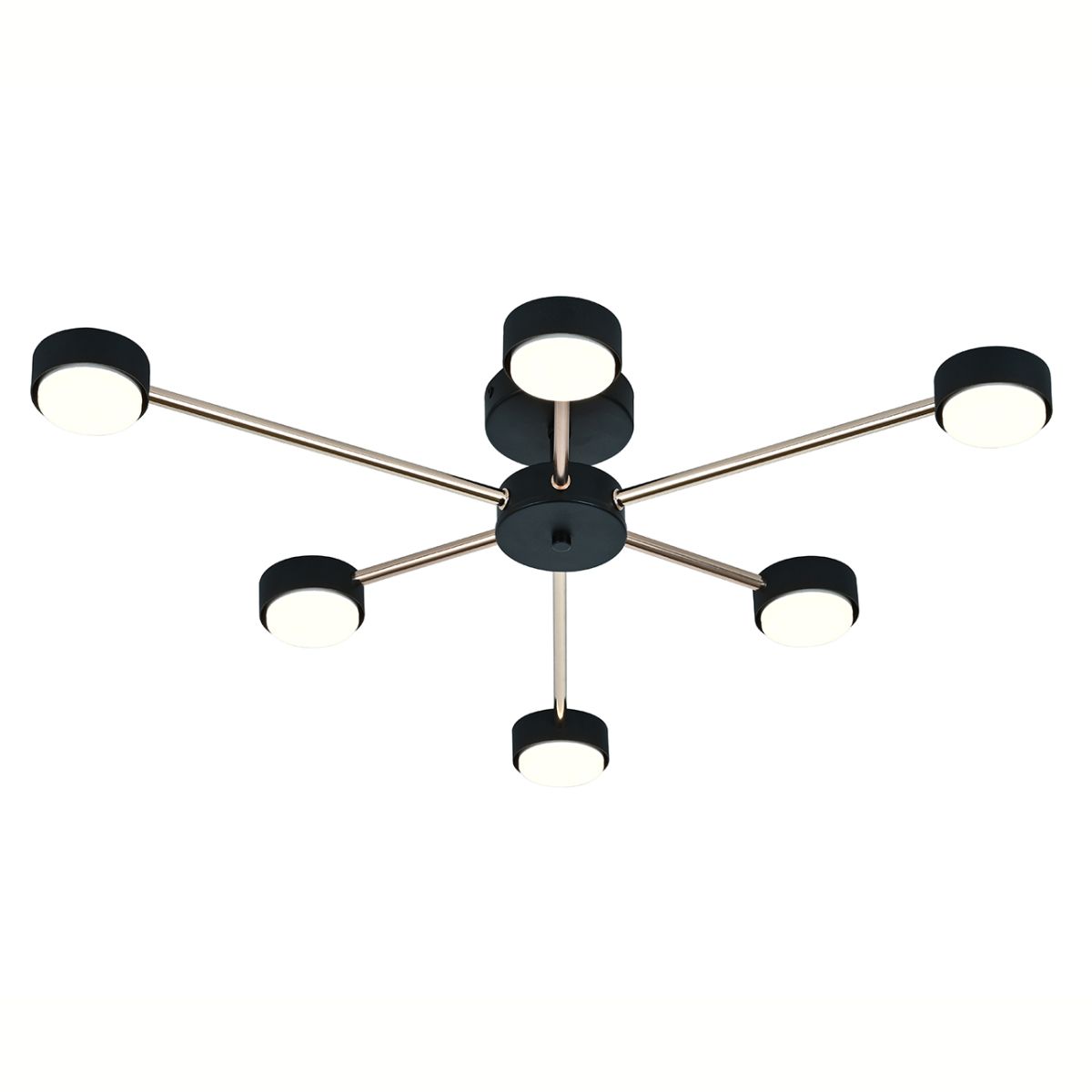 Потолочный светильник Escada Luminix 120008/6R Black/Gold ES0000094 в Санкт-Петербурге