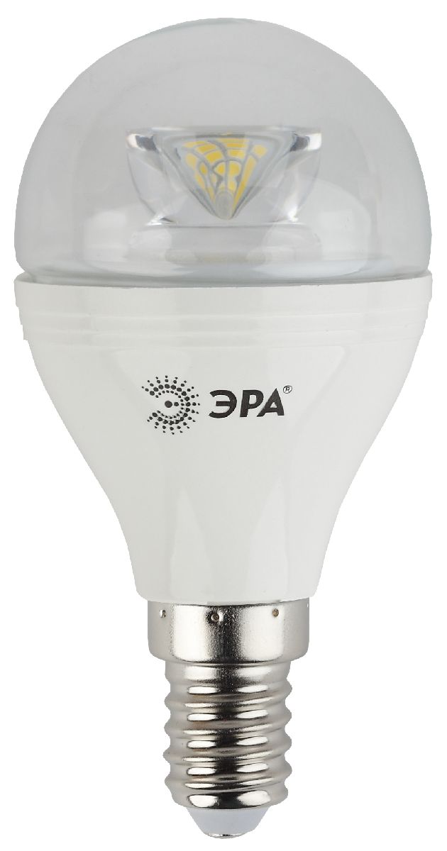 Лампа светодиодная Эра E14 7W 4000K LED P45-7W-840-E14-Clear Б0020552 в Санкт-Петербурге