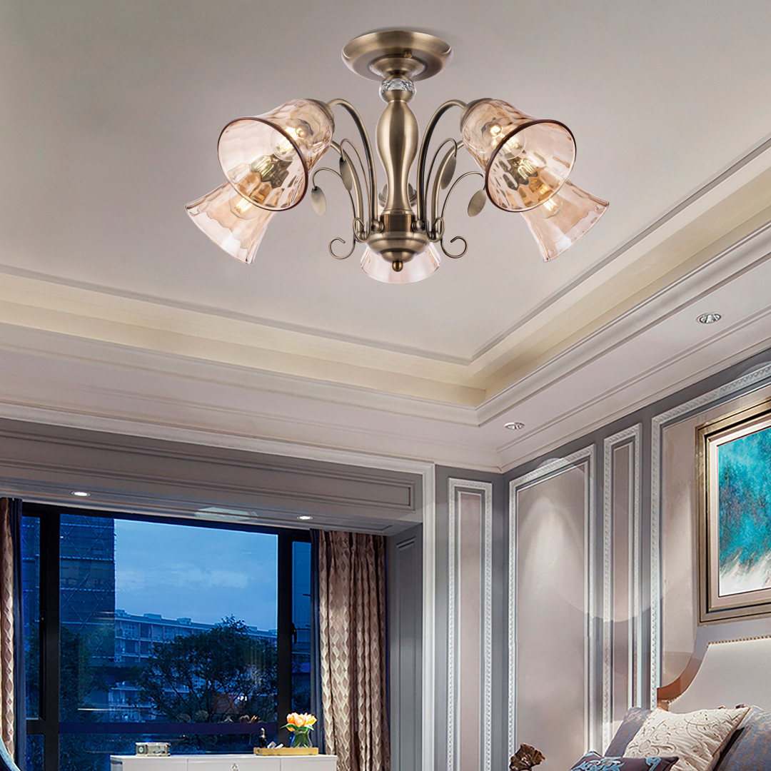 Потолочная люстра Arte Milano 346700/5 AB в Санкт-Петербурге