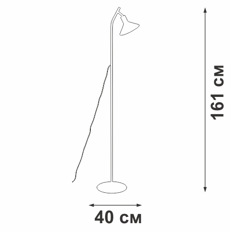 Торшер Vitaluce V3012-1/1P в Санкт-Петербурге