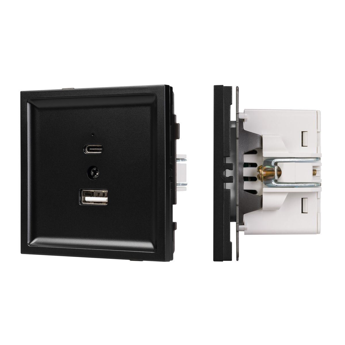 Механизм USB розетки Arlight SCT-TENDO-MUAC-PL-BK (5V, 3A, QC3) 054095 в Санкт-Петербурге