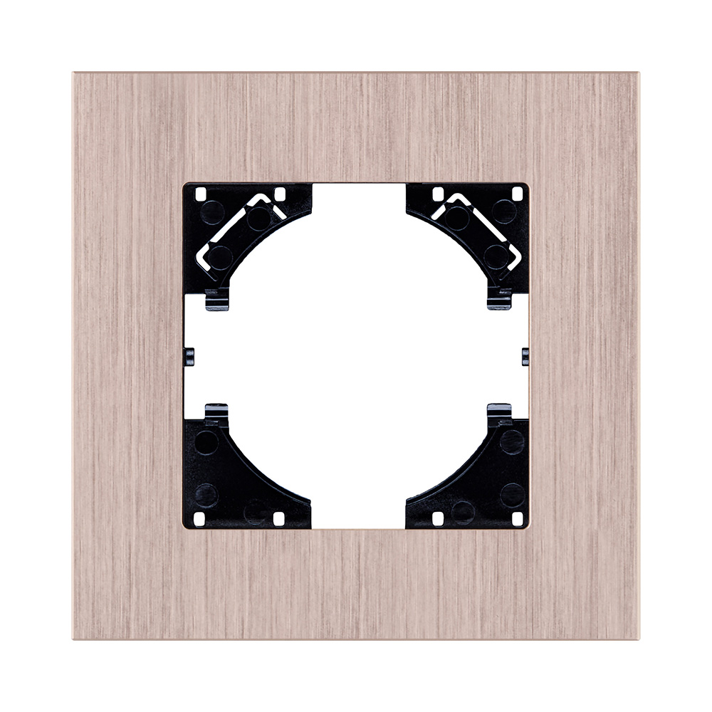 Рамка 1-постовая, золотой Kollinger Reflex AL RA1GD в #REGION_NAME_DECLINE_PP#