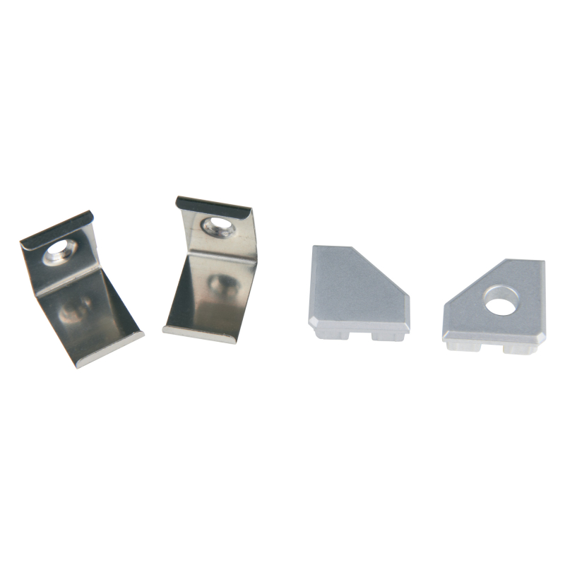 Комплект заглушек и скоб Uniel UFE-N03 SILVER A POLYBAG UL-00000623 в Санкт-Петербурге