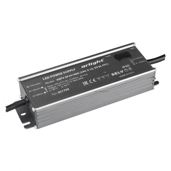 Блок питания Arlight ARPV-LG24100-PFC-ADJ-S (24V, 4.1A, 99W) 021709 в Санкт-Петербурге