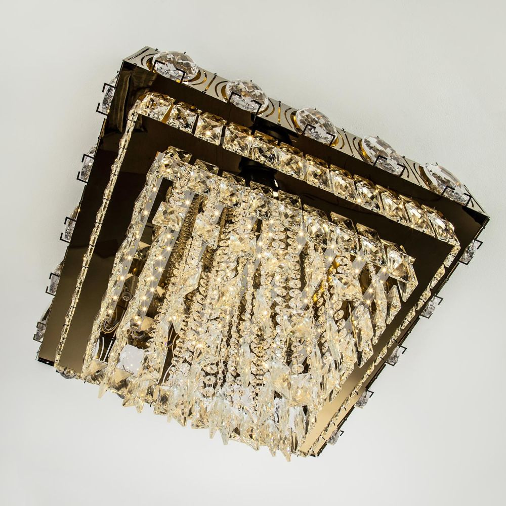 Потолочная люстра LED4U L9438-500-500 GD с УД в Санкт-Петербурге