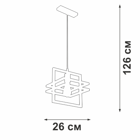 Подвесной светильник Vitaluce V2861-1/1S в Санкт-Петербурге
