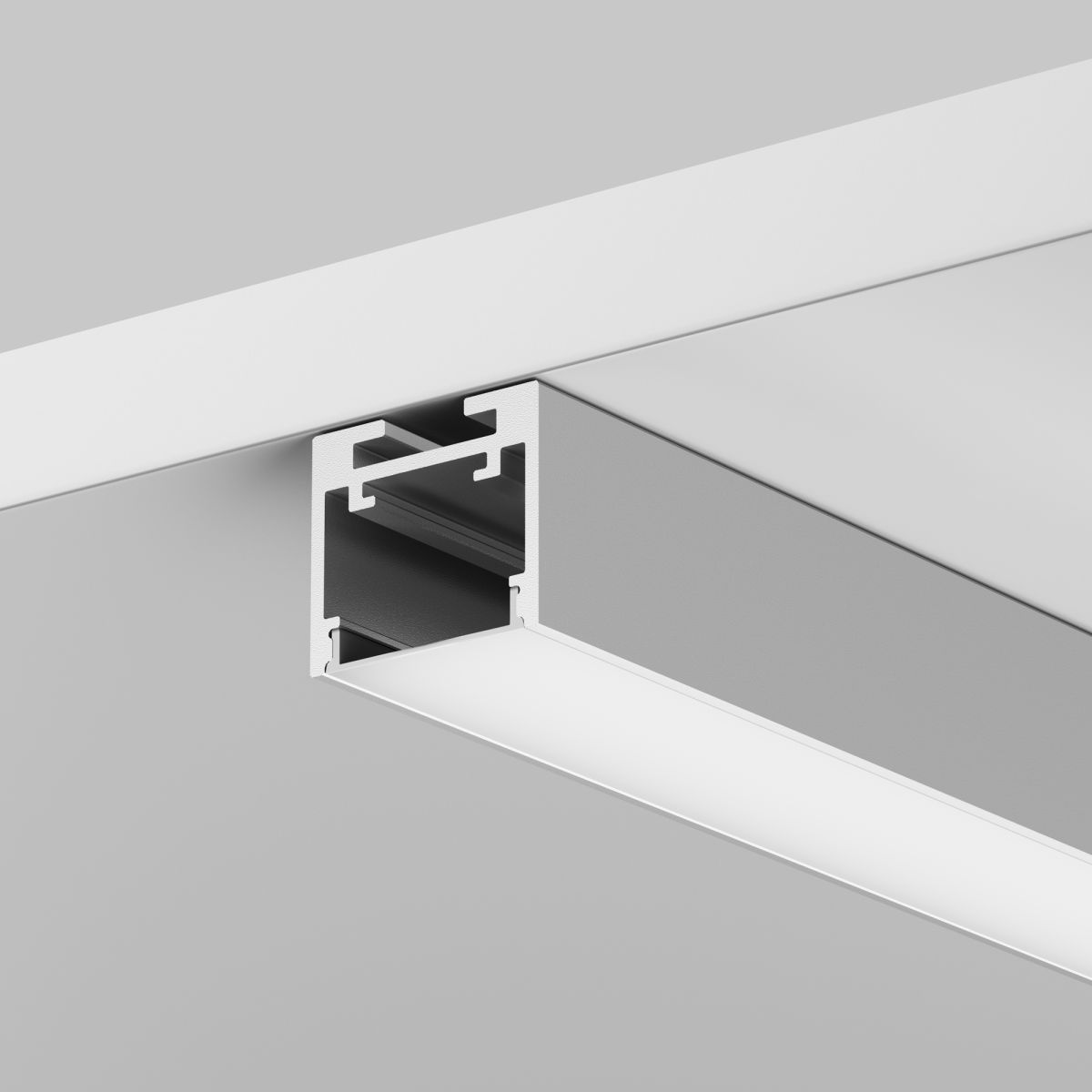 Алюминиевый профиль накладной-подвесной 25x22 Maytoni Led Strip ALM-2522-S-2M 633012 в Санкт-Петербурге