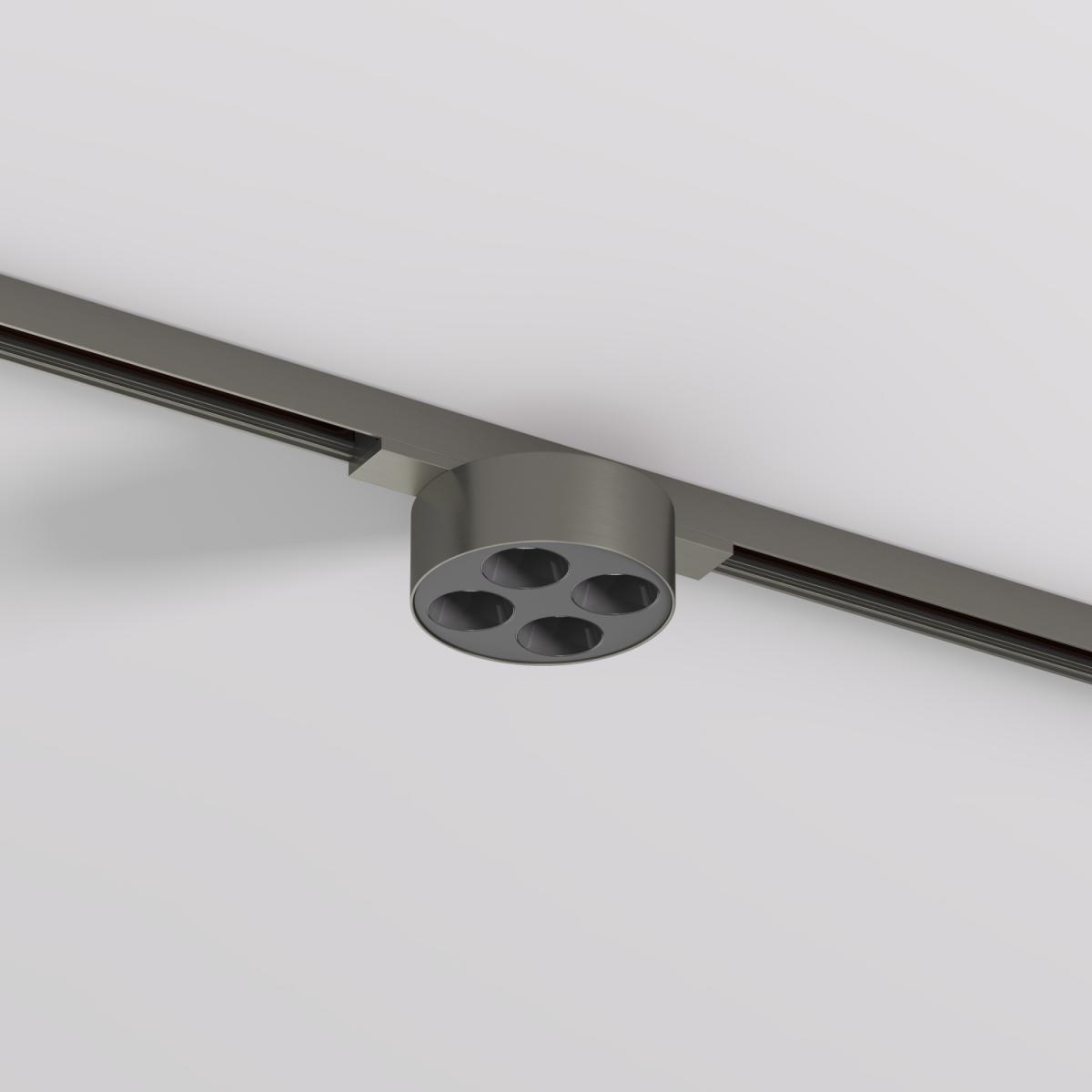 Трековый однофазный светильник Denkirs Shine grill DK5772-DN в Санкт-Петербурге