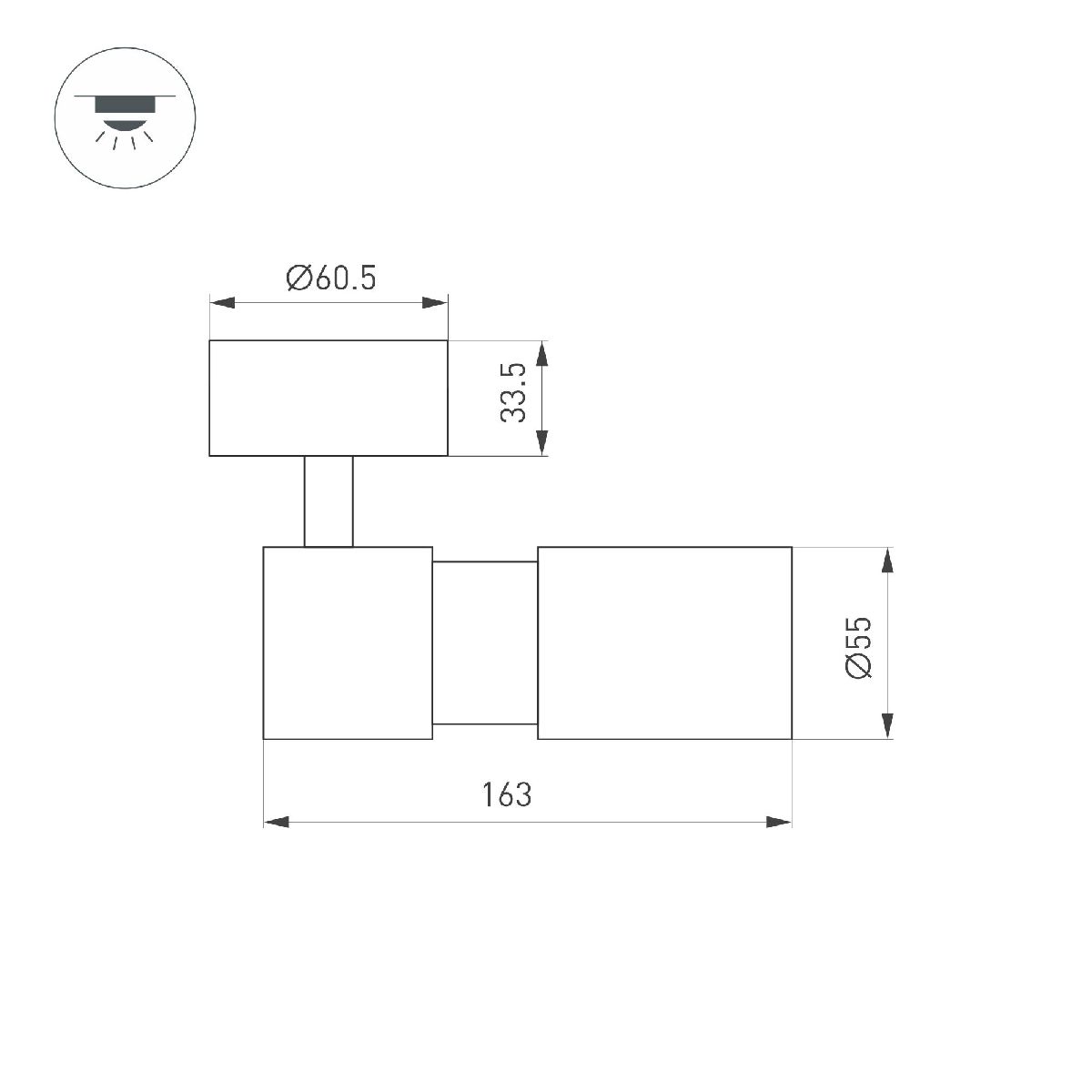 Спот Arlight SP-ARTEMIS-SURFACE-FLAP-R55-12W Day4000 051787 в Санкт-Петербурге