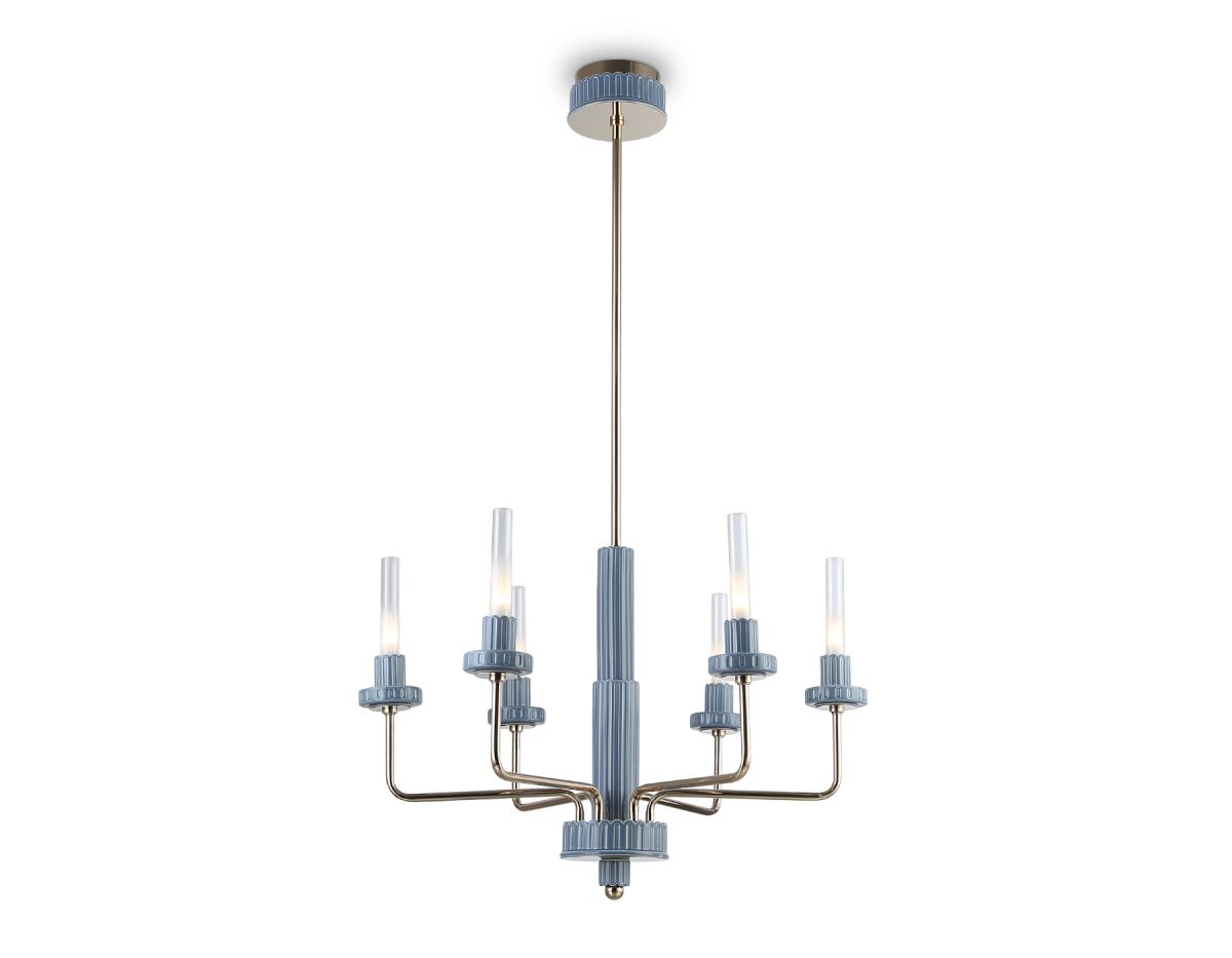 Люстра на штанге Ambrella Light High Light Ceramo Modern LH53124 в #REGION_NAME_DECLINE_PP#