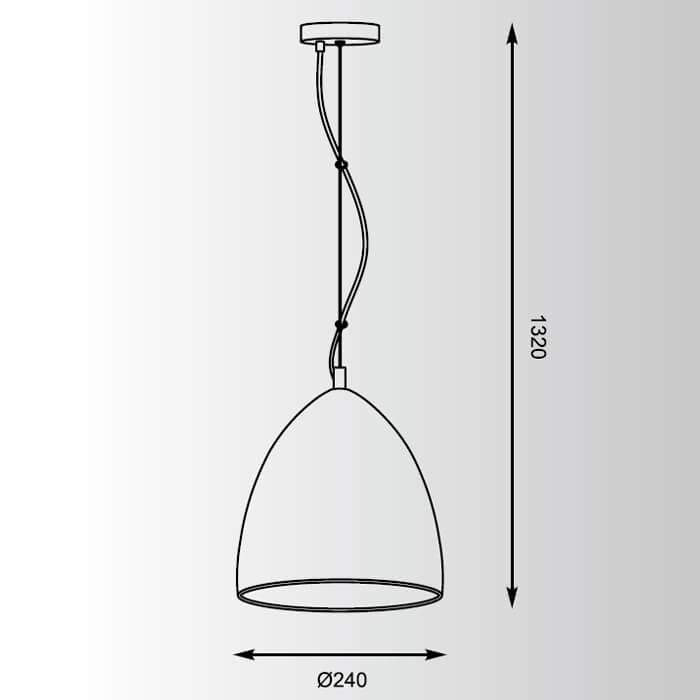 Подвесной светильник Zumaline Stone HP1342 в Санкт-Петербурге