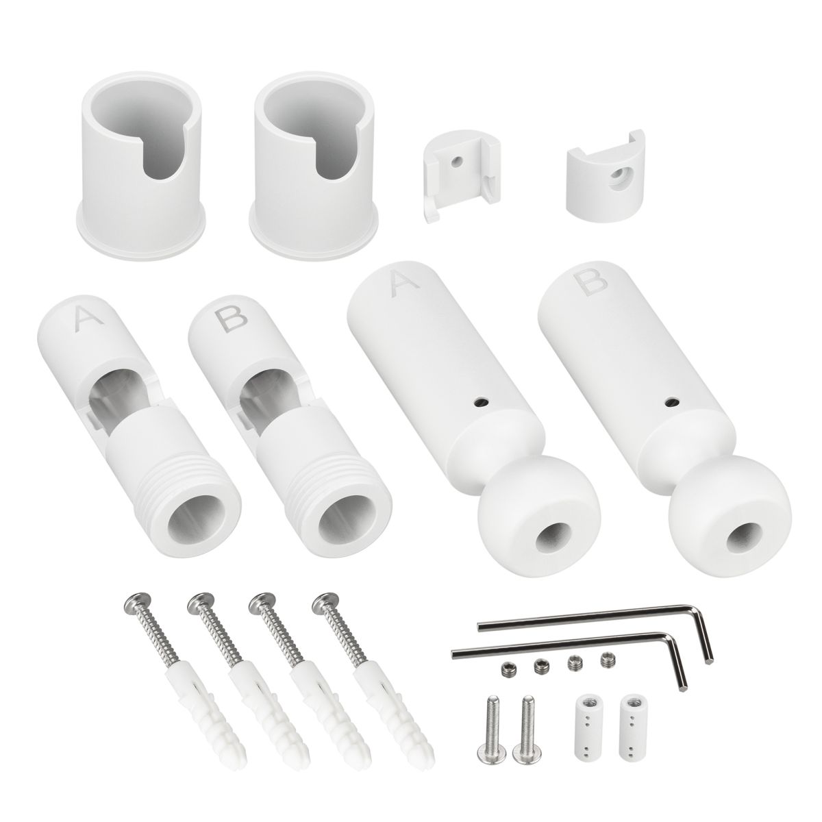 Крепление Arlight ARL-WAVE-1815-S-2-ENDCAP White (Металл) 057584 в Санкт-Петербурге