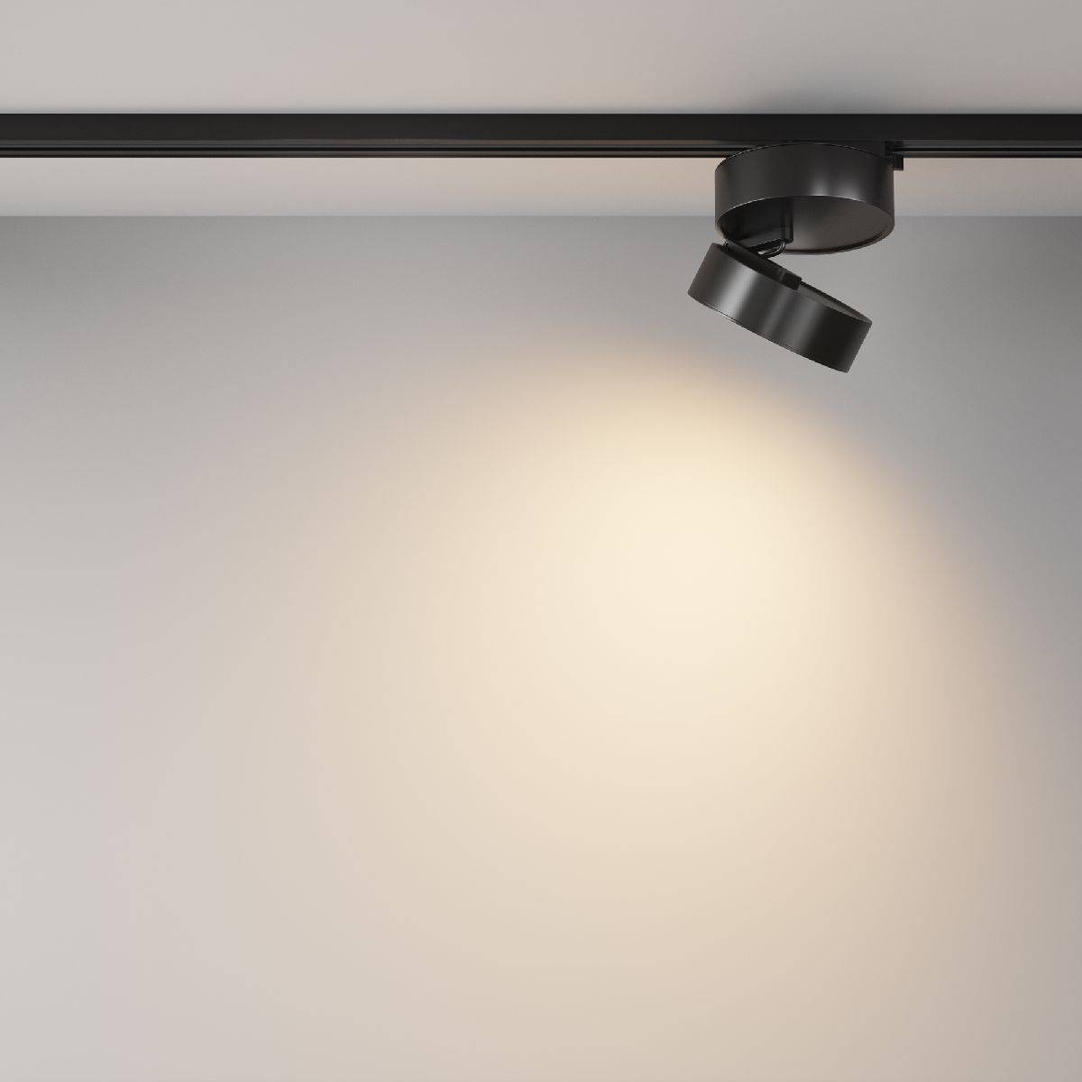 Трековый однофазный светильник Maytoni Onda TR007-1-18W3K-B-1 в #REGION_NAME_DECLINE_PP#