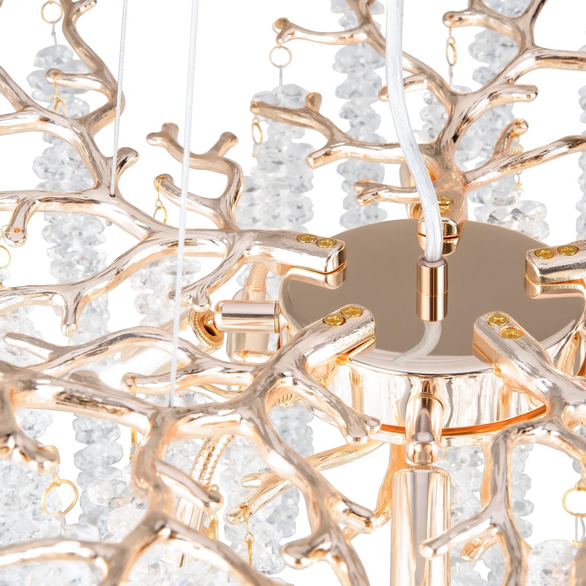 Подвесная люстра Freya Mineral FR1010PL-08G в #REGION_NAME_DECLINE_PP#